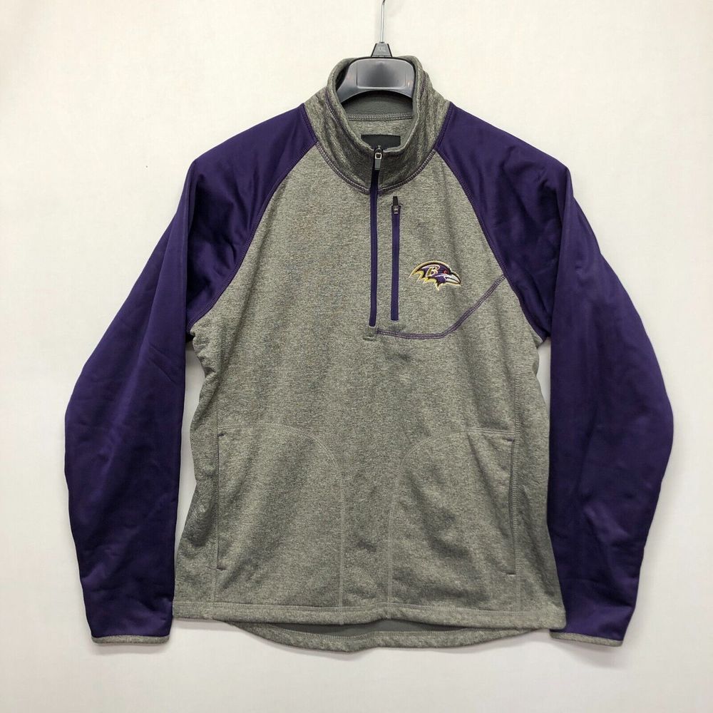 NFL Baltimore Ravens Men Pullover Sweatshirt Top Size Medium Football M116 -11